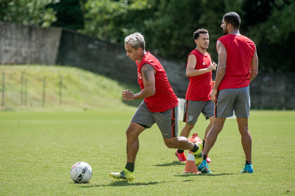 Vitória preparado para o jogo