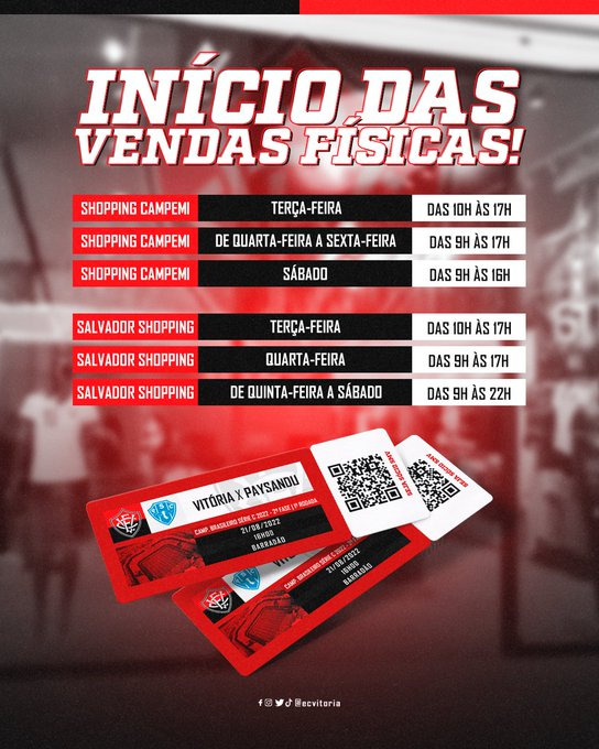 Ingressos Vitória