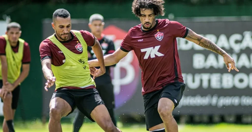 Treino do Vitória