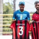 Joia do Vitória, Geovane é homenageado após título com a Seleção Brasileira Sub-15