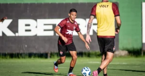 Treino do Vitória