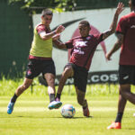 Treino do Vitória